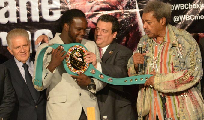 WBC Ağır Sıklet Kemeri İçin Resmi Tören Yapıldı