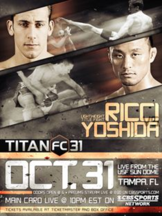 Titan Fighting Championship : 31 Poster