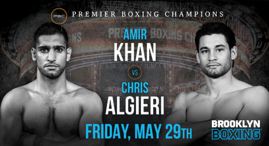 Amir Khan vs. Chris Algieri Gecesinin Alt Karşılaşmaları Belli Oldu!