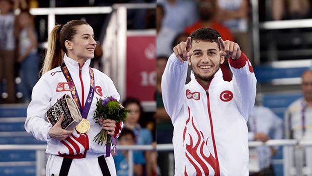 Serap Özçelik ve Burak Uygur Bakü 2015'de Altın Madalya Kazandı!