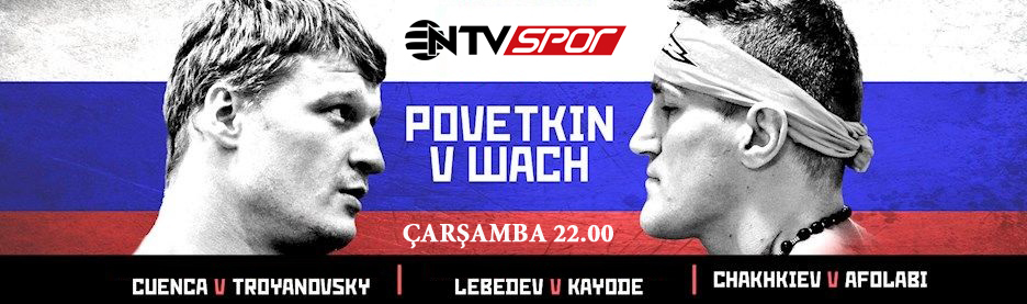 4 Kasım 2015 Görsel Poster Povetkin vs Wach