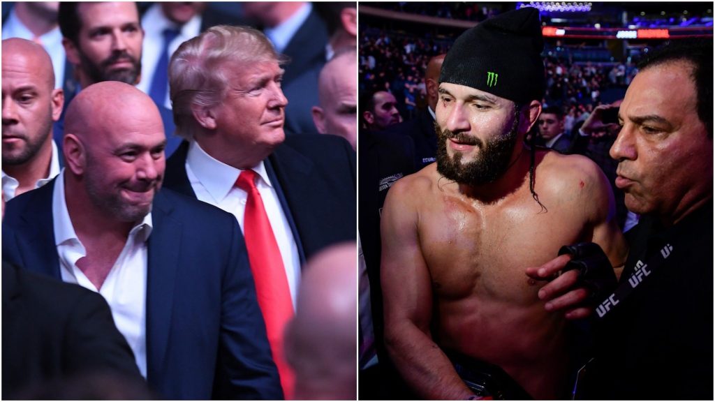 Dev MMA Maçında Donald Trump da Vardı